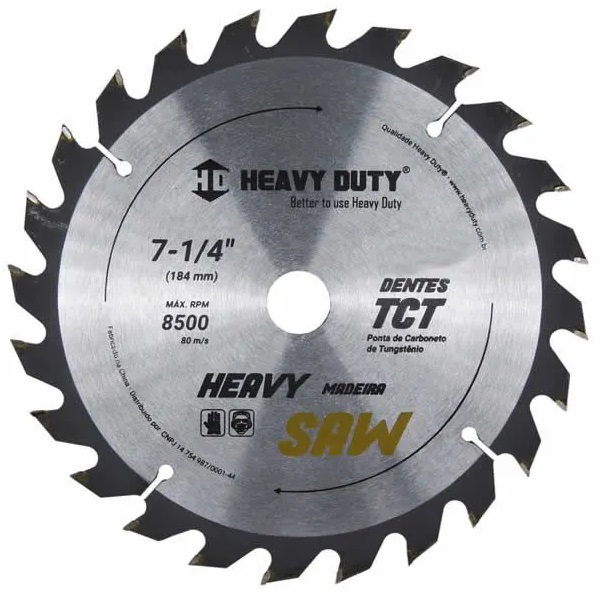 DISCO SERRA VIDEA  7.1/4 X 36 DENTES