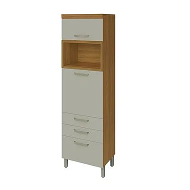 PANELEIRO NESHER P/FORNO 2P 3G PRINCESA 64CM FREIJO / OFF WHITE 500354