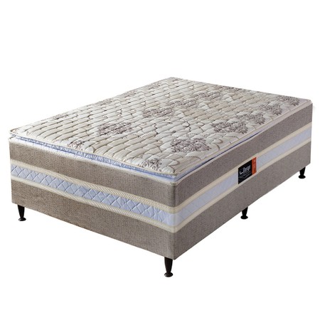 Cama Box Casal Supreme 138cm com Pillow - Design Colchões