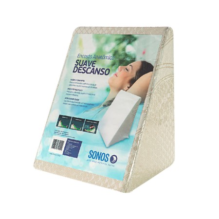 Encosto Anatômico Triangular Suave Descanso