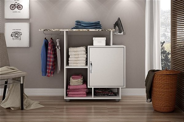 PASSADEIRA DUBAI CHF MOVEIS COR: BRANCO