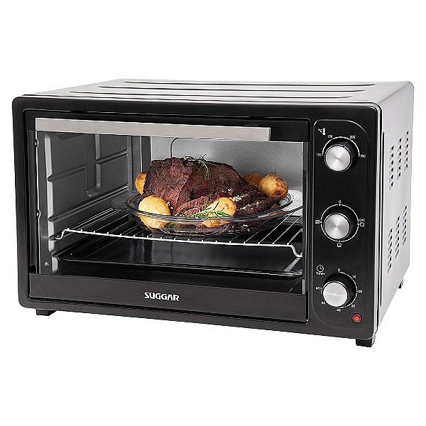 Forno Elétrico 50 Litros Preto FE5011PT, com Função Grill