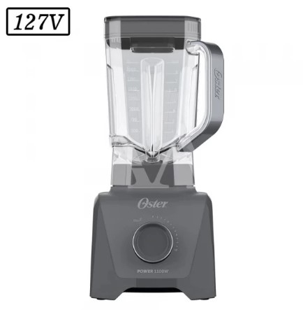 LIQUIDIFICADOR OSTER OLIQ606 1100W 12 VEL 127V CINZA
