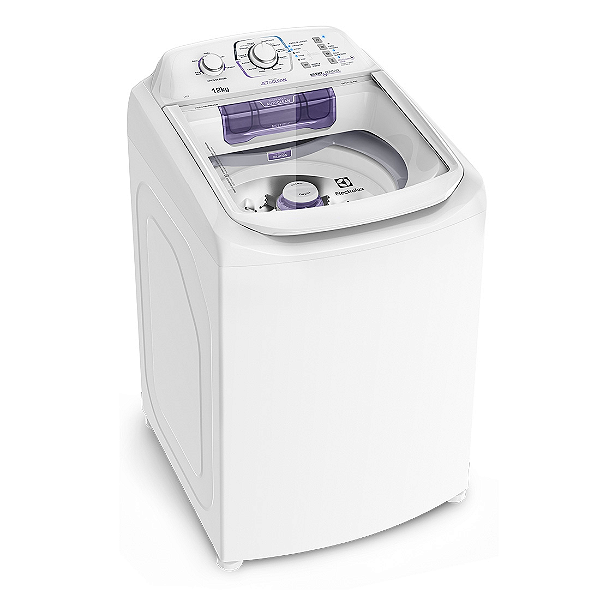 Máquina de Lavar automática Turbo 12Kg LAC12 com Turbo Lavagem, Dispenser Multibox e Autolimpante