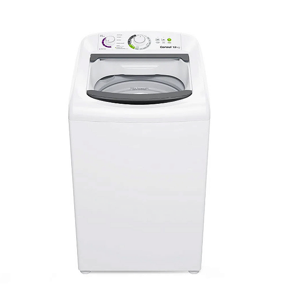 Lavadora Automática 12Kg CWH12BB com Dosagem Econômica, Cesto Inox e Ciclo Edredom - Consul