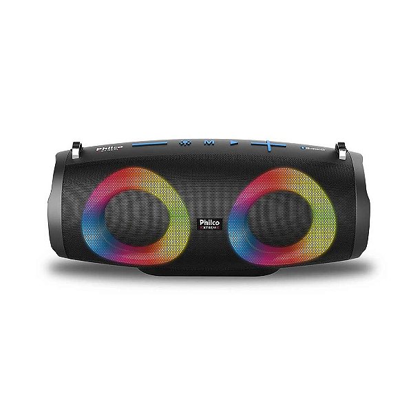 Caixa Speaker PBS45BT Extreme Bluetooth V5.0, USB, Entrada AUX e Duração de até 4h com alto desempen