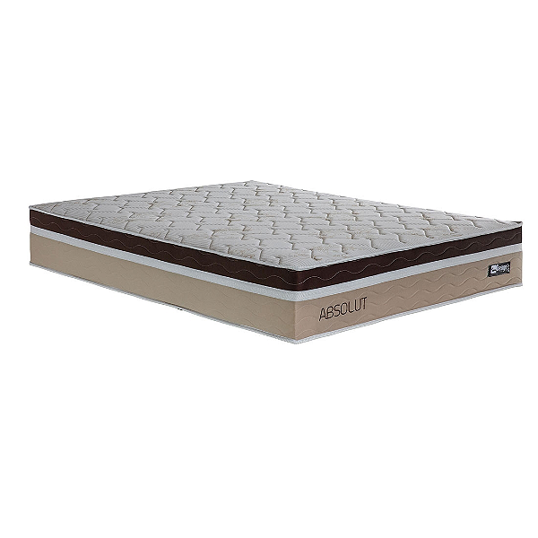 Colchão Casal Absolut 138cm com Molas Ensacadas - Design Colchões
