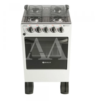 FOGAO 4B BRASLAR PISO NEW SIRIUS PLUS AUTOMATICO BRANCO