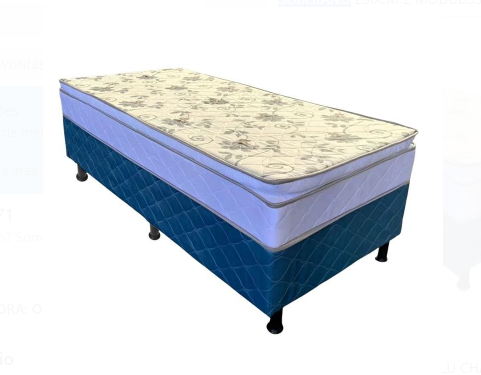 CAMA BOX SOLTEIRO MALU CHARM