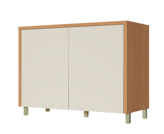 Balcão 120 Condessa, 100%MDF, 2 portas | Nesher