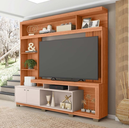 Estante Formosa com espaço para Tvs até 70 | Caemmun
