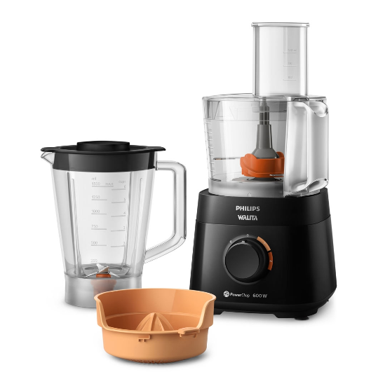 Multiprocessador Walita R17300 - 02 velocidades, 3 acessórios, Tecnologia PowerChop
