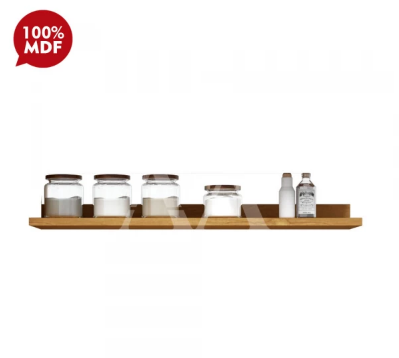 PRATELEIRA RONIPA P/ COZINHA 80CM AMENDOA