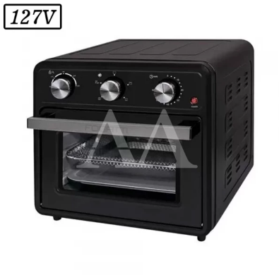 FORNO ELETRICO FOGATTI AIR FRYER 22L 127 PRETO