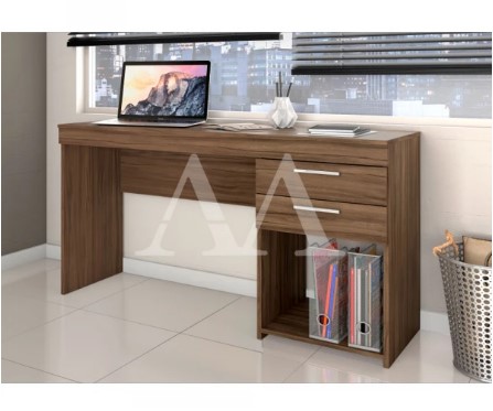 ESCRIVANINHA NOTAVEL MESA OFFICE 2G NOGAL TREND