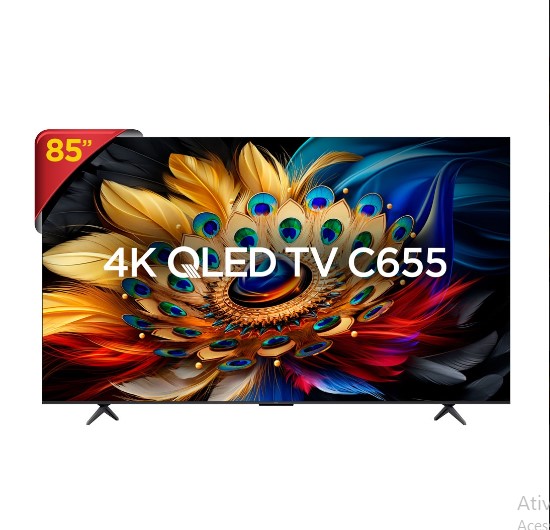 Smart TV Led 55' 4K Philco PTV55G3ERSGB Roku TV Dolby Audio, Conexão com Alexa e Google Assistente