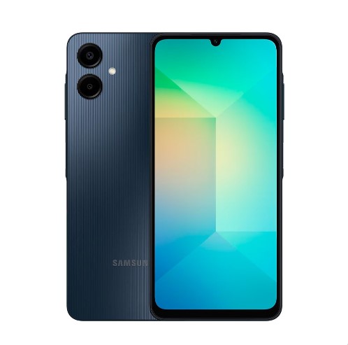 Smartphone Samsung Galaxy A06 tela de 6.7", 128GB, 4GB de RAM, Câmera Traseira de 50MP, Câmera Front