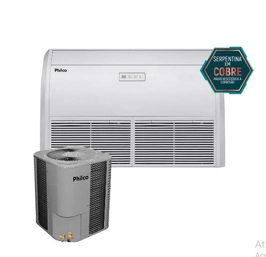 Ar-Condicionado Split Inverter Piso Teto 36000 BTUs 220V, Frio PAC36000IPFM15 | Philco