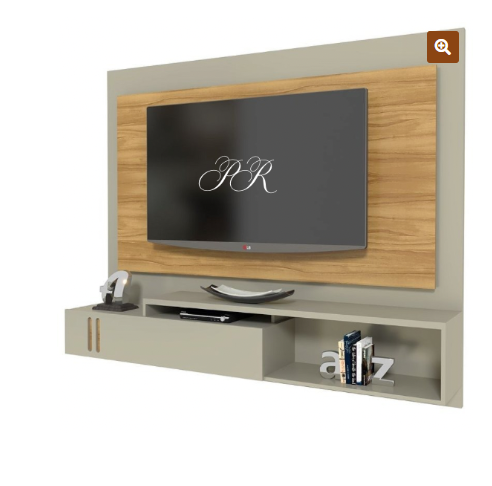 Painel Dakota Cor Freijo/Gold TV DE ATÉ 60