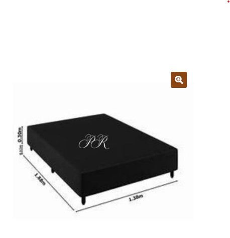 Base Universal Casal Smart Black (138x188x30) – Plumatex