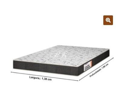 COLCHÃO CASAL CONFORTEX – D20 138X188X12 CM PLUMATEX