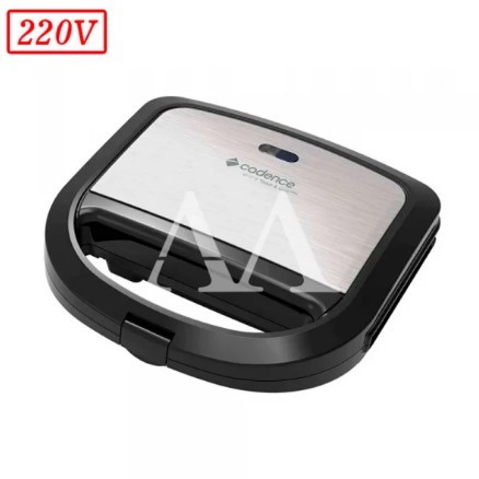 SANDUICHEIRA TOAST GRILL CADENCE SAN615 750W 220V INOX/PRETA