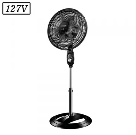 VENTILADOR MONDIAL VSP40C-NB SUPER POWER COLUNA 40CM 6 PAS 3 VEL 127V PRETO