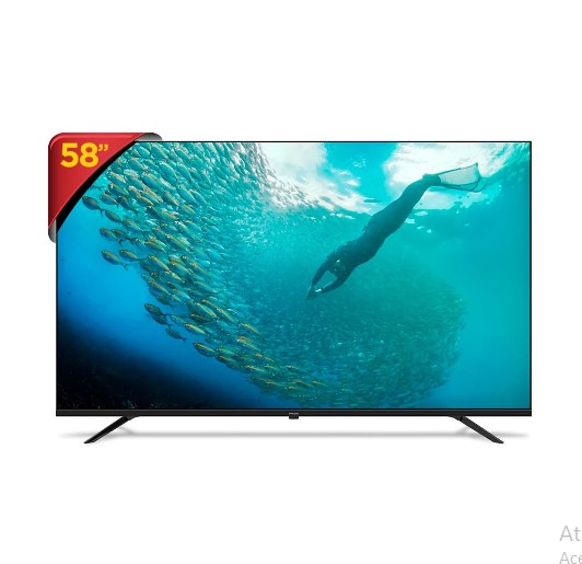 Smart TV Philips 58" 4k 58PUG7019, Google TV, Assistente de Voz, Wi-Fi, Bluetooth, HDMI e USB