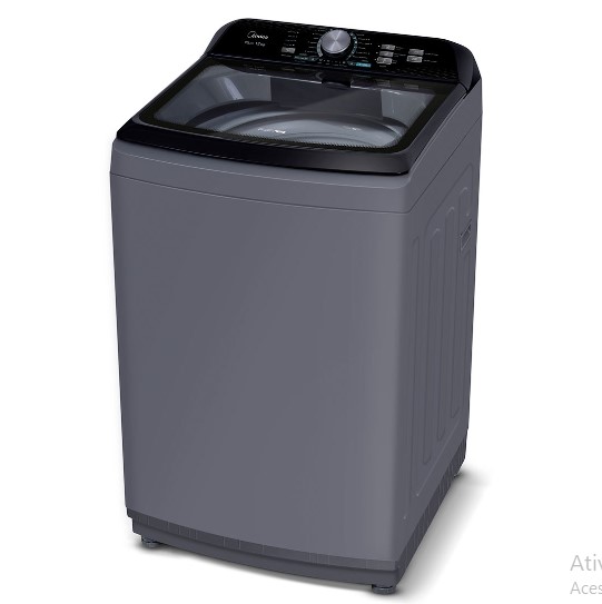 Máquina de Lavar Roupas 13kg Cinza Midea MA500 com Sistema Ciclone
