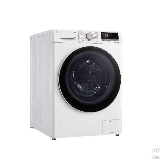 Lava e Seca LG Smart VC4 14kg Branca com Inteligência Artificial AIDD (CV5014WC4)