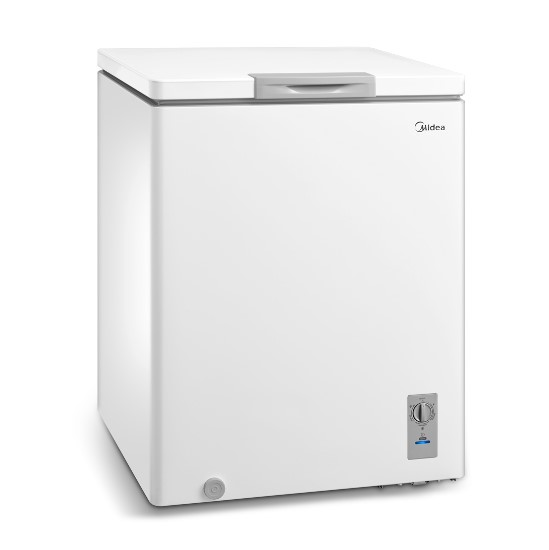 Freezer Horizontal Midea145 Litros MDRC207SLA011, 3 Funções, Dreno Frontal, Cesto Aramado