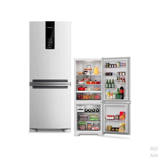 Refrigerador Frost Free Brastemp Inverse 447 litros Branca - BRE57FB