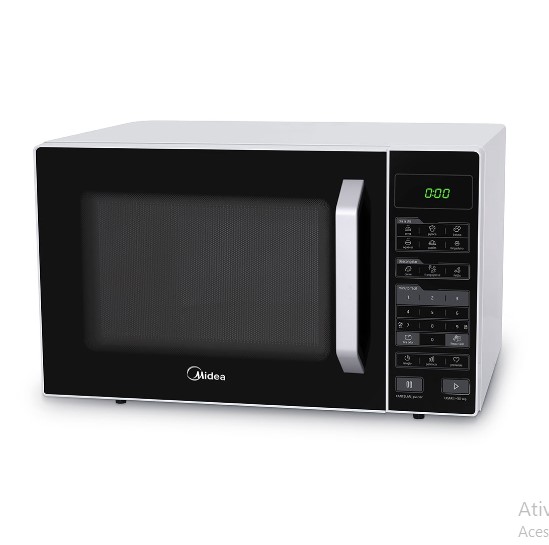 Forno Micro-ondas 35 Litros MXSA35P1 Branco e Preto - Midea