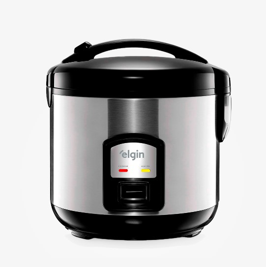 Panela de Arroz Elétrica PAR30 Gran Rizzo 10 Xícaras Preta | Elgin
