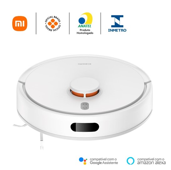 Robô Aspirador de Pó Inteligente S20 Branco | Xiaomi