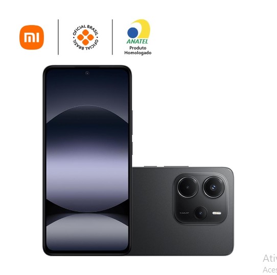 Smartphone Xiaomi Redmi Note 14 Tela 6.67"FHD+, 256GB, Câmera Traseira Tripla