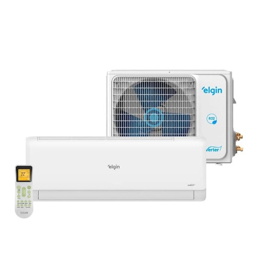 Ar Condicionado Elgin 18.000Btus High Wall Eco Inverter II Wi-Fi, Ciclos Quente e Frio, 220V