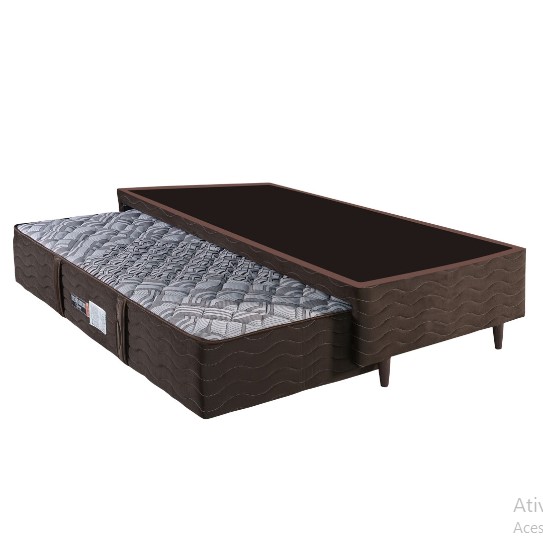 Base Box Porto Solteiro 88cm com cama auxiliar - Design Colchões