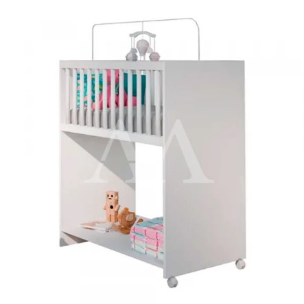 MINI BERCO JA BABY 2 EM 1 BRANCO