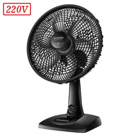 VENTILADOR MONDIAL VSP30B SUPER POWER 30CM 6 PAS 3 VEL 220V PRETO