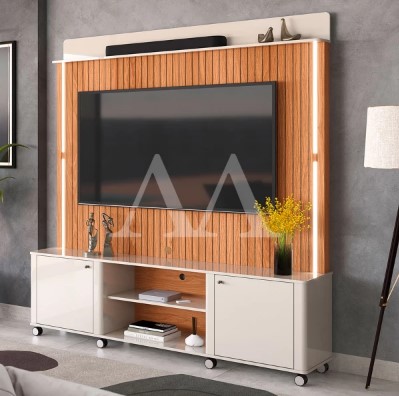 HOME LUKALIAM FLORENCA RIPADO 3D OFF WHITE NEW/JEQUITIBA