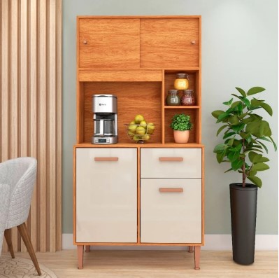 KIT 4P 1G FELLICCI DALIA 90 CINAMOMO/OFF WHITE