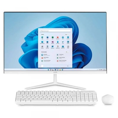 COMPUTADOR MULTILASER ALL IN ONE UB843 23,8 POL 8GB RAM 256GB WIN 11 BRANCO