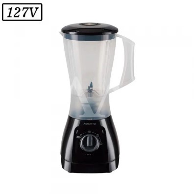 LIQUIDIFICADOR AGRATTO FORZA LQLF-01 LEITOSO 850W 2 VEL 127V PRETO
