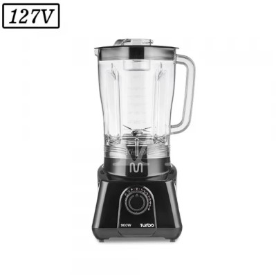LIQUIDIFICADOR MULTILASER TURBO LQ901 900W 8 VEL 127V PRETO