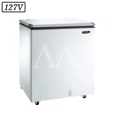 FREEZER CONSERVADOR ESMALTEC ECH250 HORIZONTAL 230L 127V BRANCO