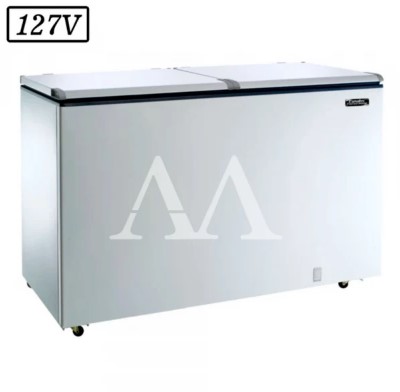 FREEZER CONSERVADOR ESMALTEC ECH500 HORIZONTAL 468L 127V BRANCO