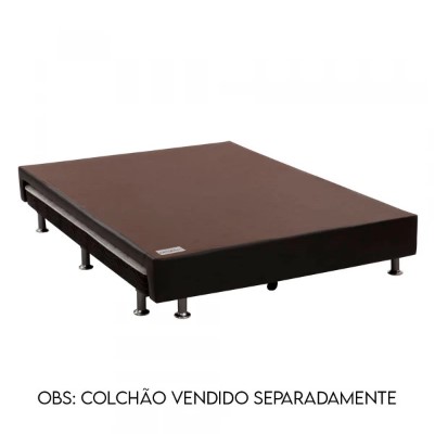 BASE BOX 138X188X25 ORTOBOM SOMMIER CORINO VAZADA PRETO