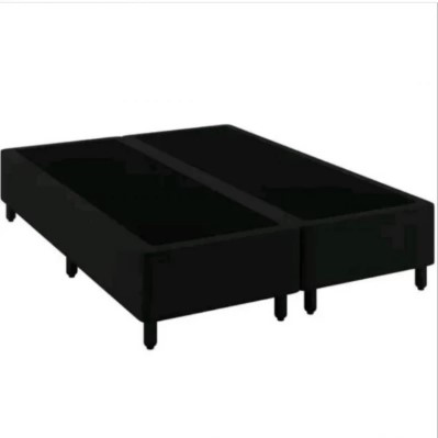 BASE BOX 158X198X27 BIPARTIDA MERON PRETO