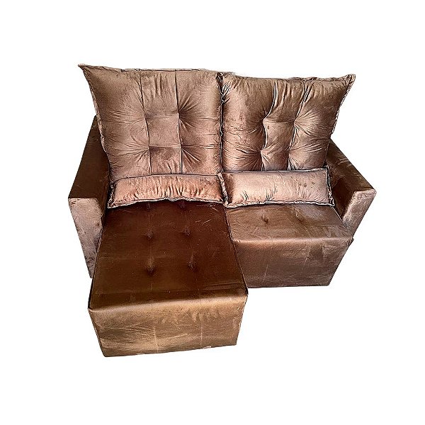 ESTOFADO RG BELO CAMPO RETRATIL 1.60 MARROM